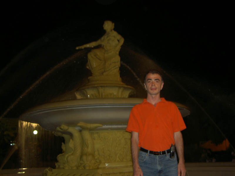 Сочи - фонтан у морского вокзала